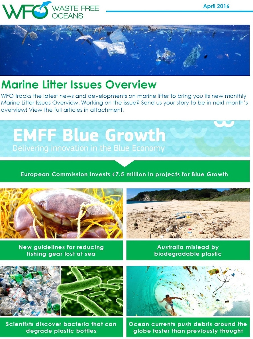 WFO Marine Litter Issues Overview - April 2016