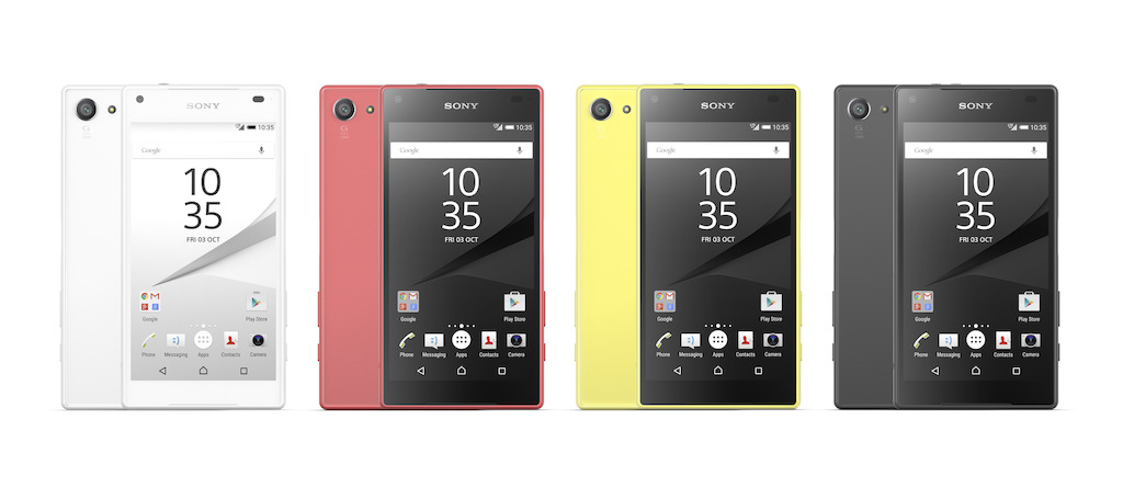 Z5 Compact Colour Range