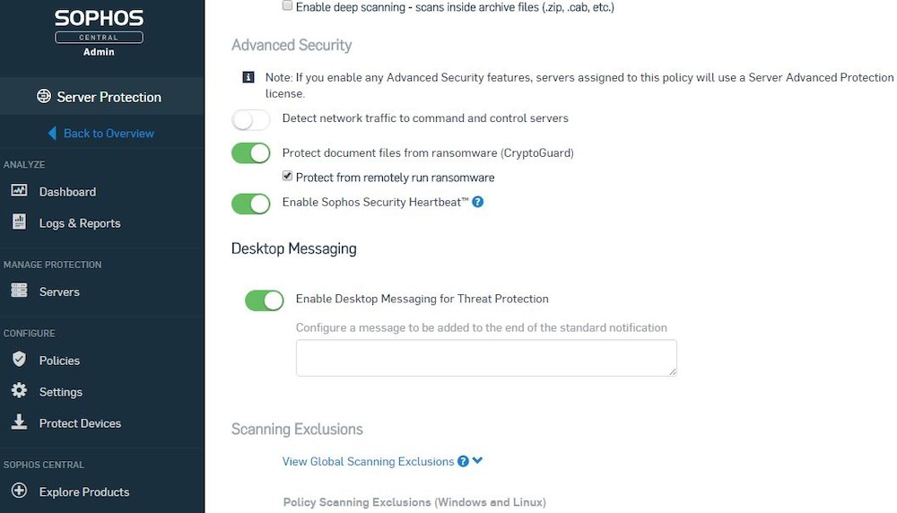 Sophos neemt anti-ransomwaretechnologie CryptoGuard op in Sophos Server Protection