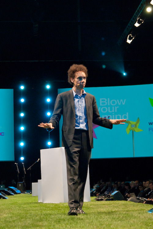 Malcolm Gladwell, CWF 2011 in Hasselt (Belgium).