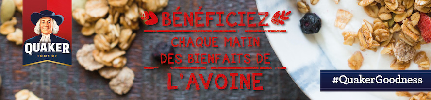 #QuakerGoodness - Bénéficiez chaque matin des bienfaits de l’avoine