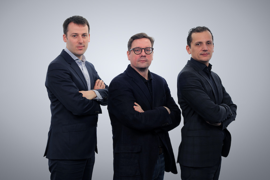 Frédéric Desonnay, Brice Le Blévennec and Karim Chouikri