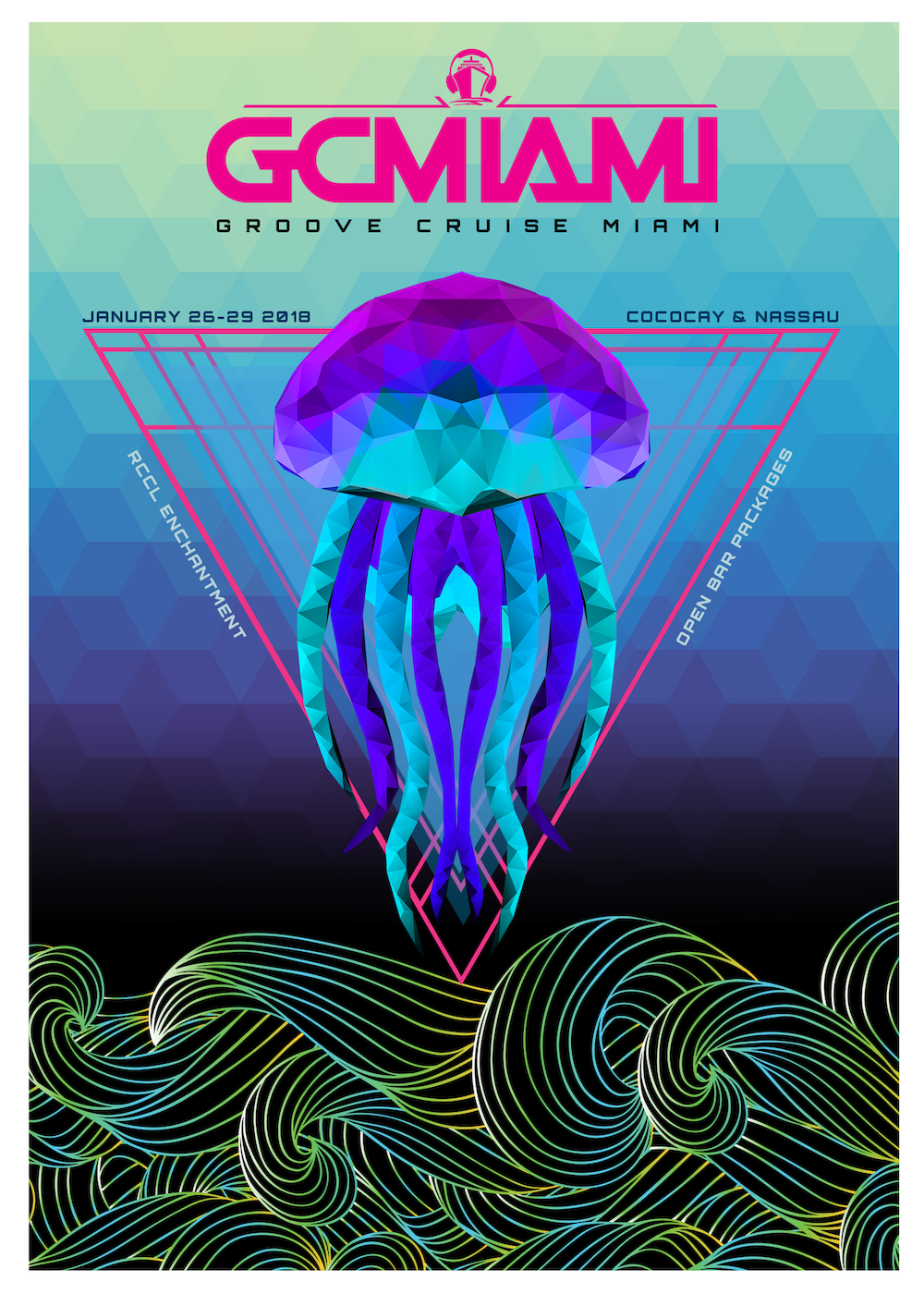 Groove Cruise Miami Charts Course for Cococay and Nassau January 26-29 weekend