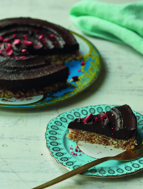 ultieme chocolade & avocadotaart