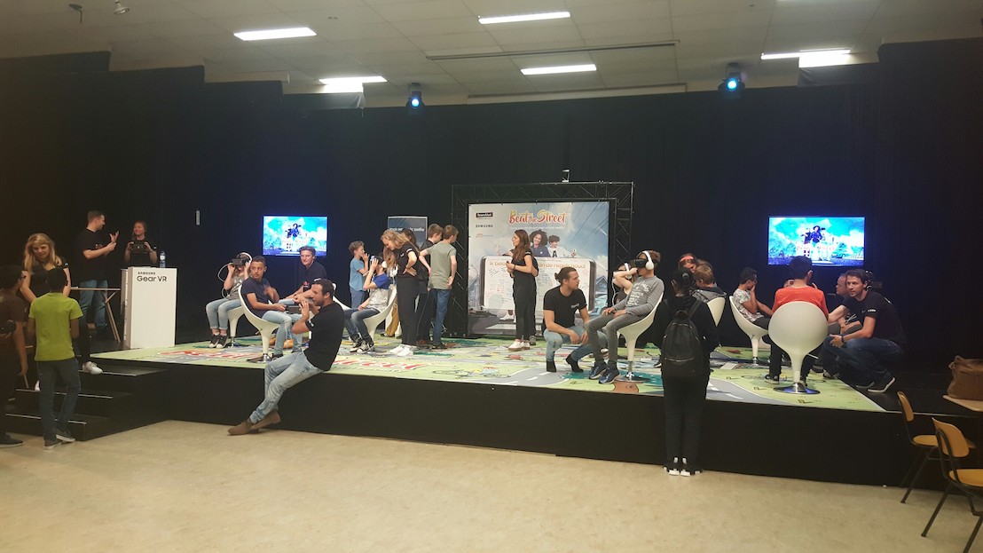 ‘Beat the Street’ maakt leerlingen Hofstad Lyceum bewust van veilige verkeersdeelname