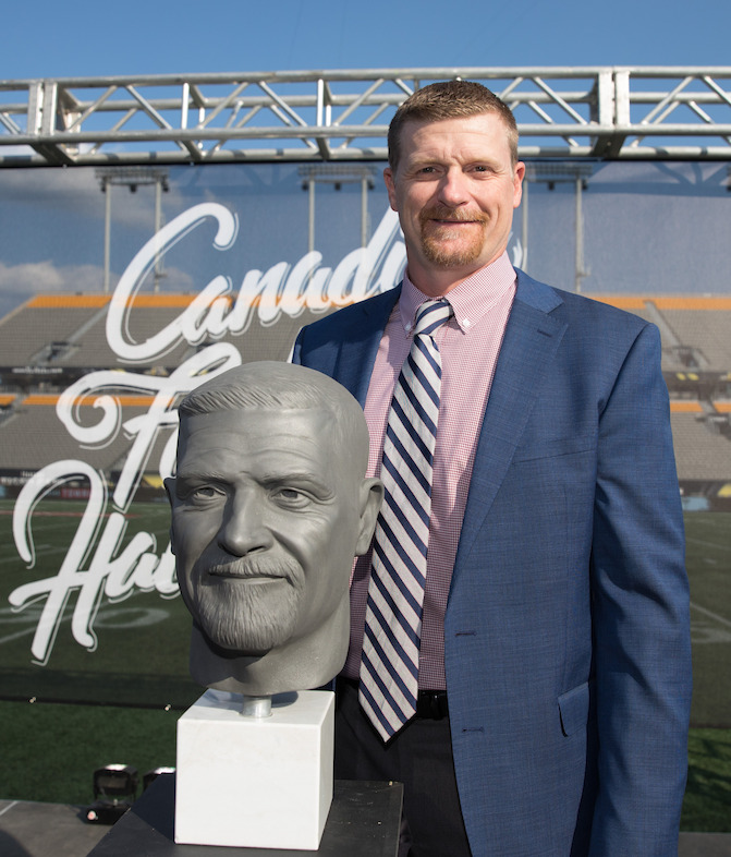 Mike O'Shea, membre de la cuvée 2017 du Temple de la renommée du football canadien. Photo : Kevin Sousa/LCF