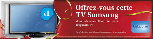 Outdoor - Promo écran plat Samsung