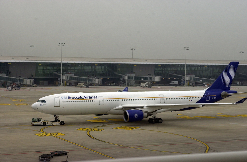 SN Brussels Airlines in 2002 at Brussels Airport