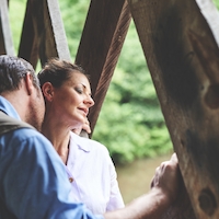 Travis Smith & Kristin Markiton <br/>Photo by Chris Bartelski