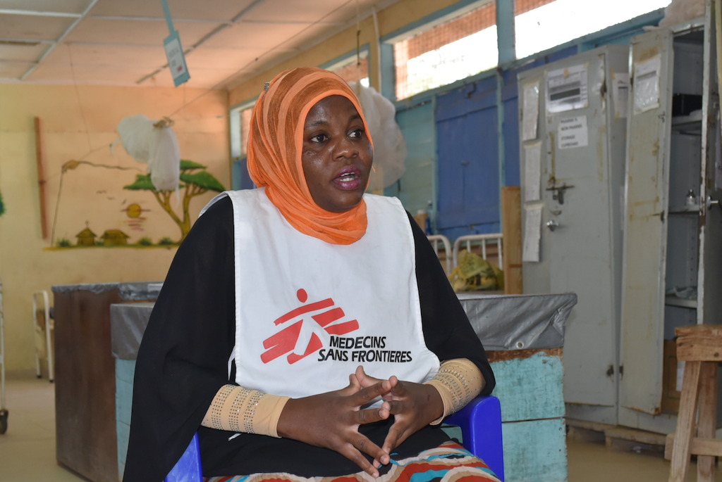 Dr Sarah Kasoga works with MSF in Dagahaley hospital, Dadaab. <br/><br/>"Regarding the repatriation, all I can say is that our patients have shown a lot of anxiety. They really don’t know what to expect and there is a general feeling that they may not get access to services that they were getting while they were refugees in Dadaab." Photographer: Mohamed Ali