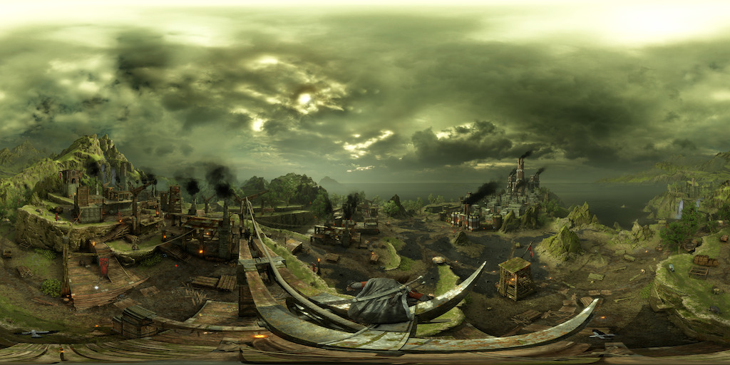 360-Grad-Screenshot mit Nvidia Ansel