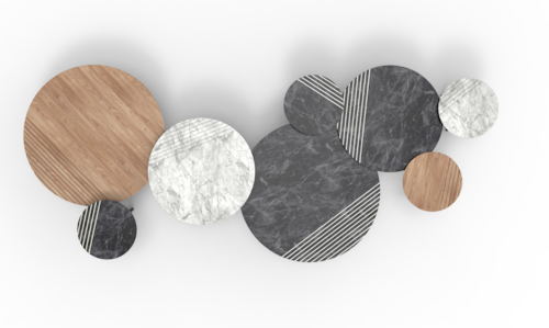 GROOVE TABLES: UN TIRET DE MARBRE
