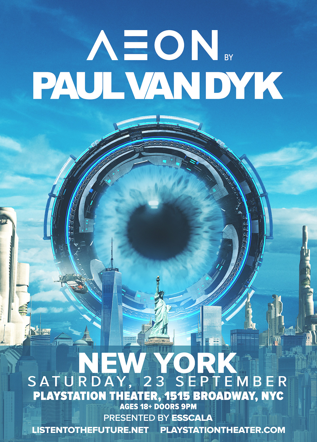 ‘AEON by Paul van Dyk’, a New Audiovisual Performance Concept from Paul van Dyk + Debuting at NYC Show on September 23rd