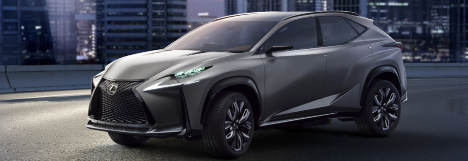 Wereldpremière van de LF-NX turboversie op de Tokyo Motor Show