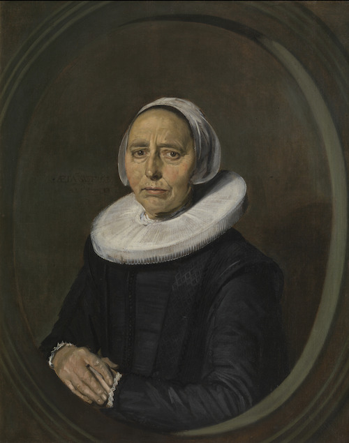 MSK - De Gouden Eeuw revisited - Frans Hals, Damesportret