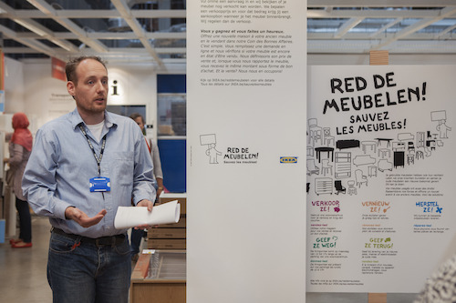 Marcus Buijtenweg, recovery manager bij IKEA België