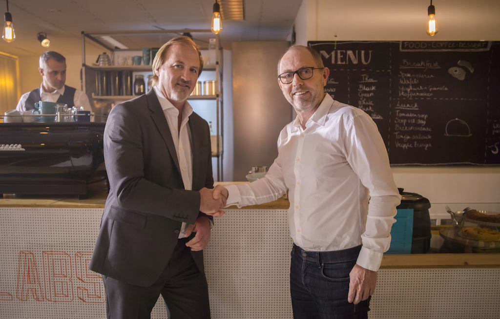 Telenet CEO John Porter & Base Company CEO Jos Donvil