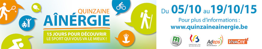 énéoSport a présenté la Quinzaine Aînergie 2015 ce vendredi 11 septembre 2015