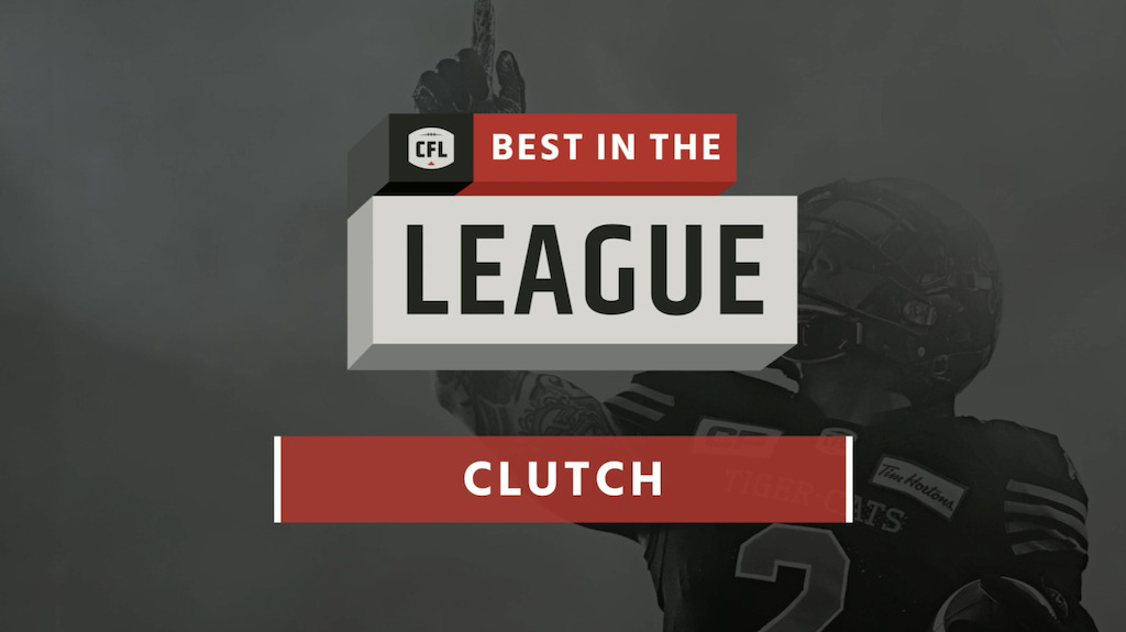 First episode for the 2016 'Best in the League' is the most clutch players in the CFL.