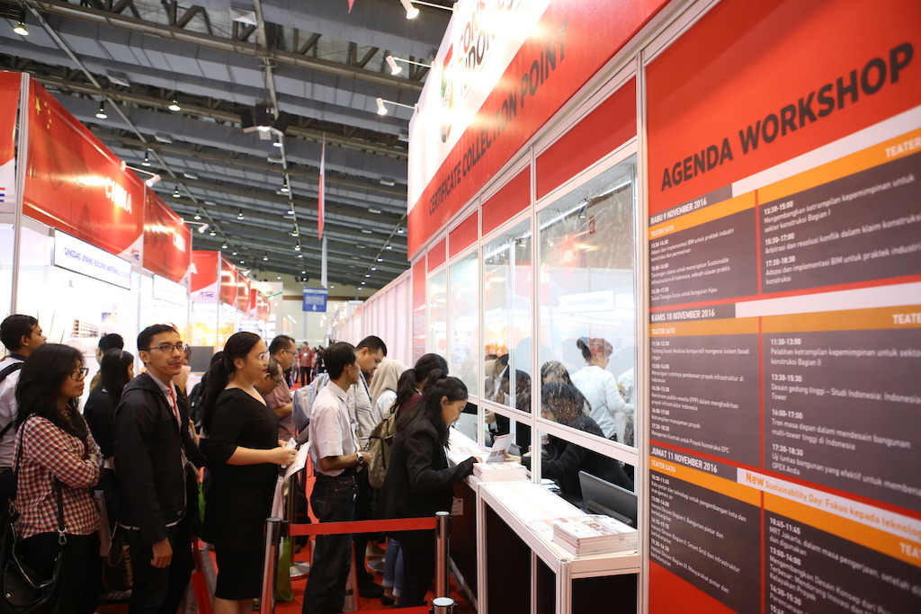 Educational feature at KI and The Big 5 Construct Indonesia 2016