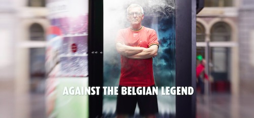 Leo Van Der Elst inside Vending Machine