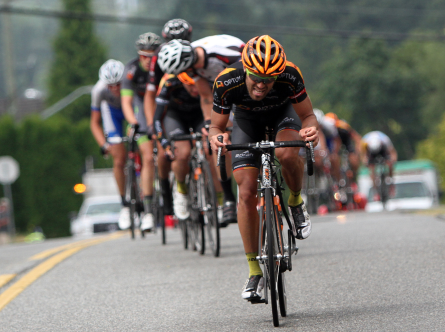 Jesse Anthony Sprints To Victory in The Tour De Delta White Spot/Delta Road Race