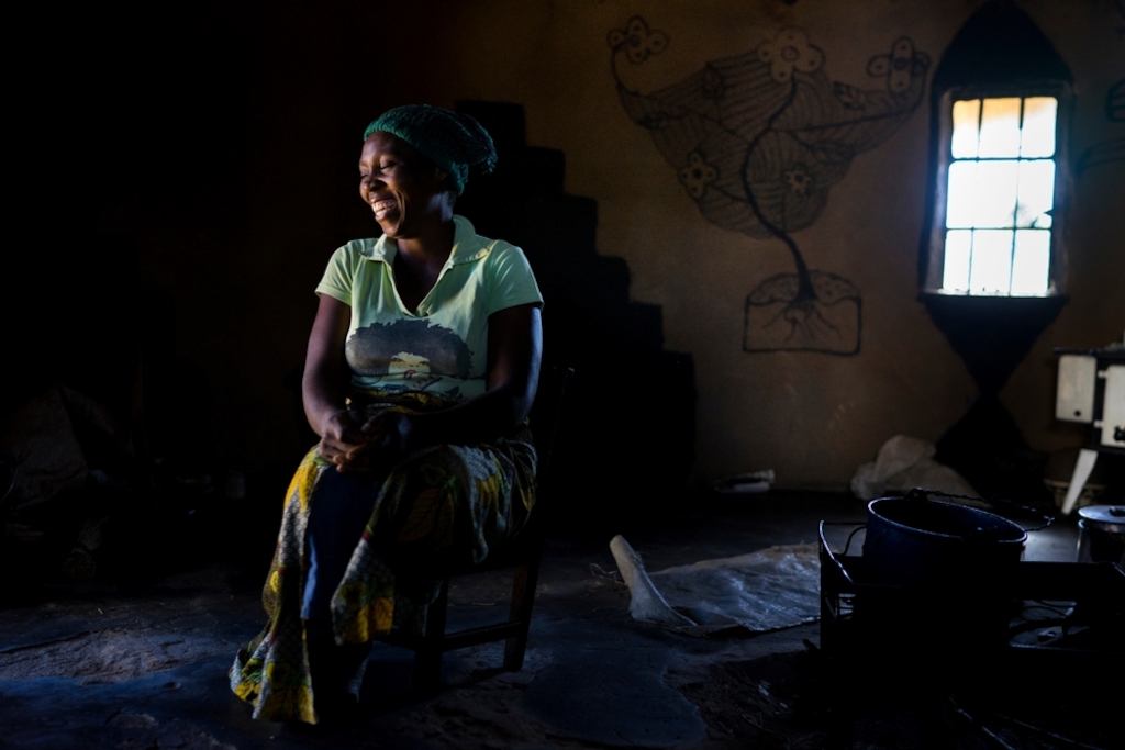 Beauty is HIV-positive, she discovered her status in June 2014.<br/><br/>She had a VIAC test in September that came out negative, but was called again to check discrepancies in her test. In September, she was brought to Harare for LEEP. As nurses also discovered fibroids, she has to check in September, if all the lesions have disappeared. If not, she will have to proceed to surgery and remove the uterus. She is asking Dr Mafumo if she could have her first child with her husband without removing it. Photographer: Melanie Wenger/COSMOS
