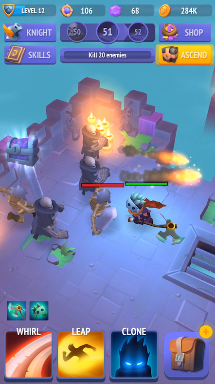 Nonstop Knight in action!
