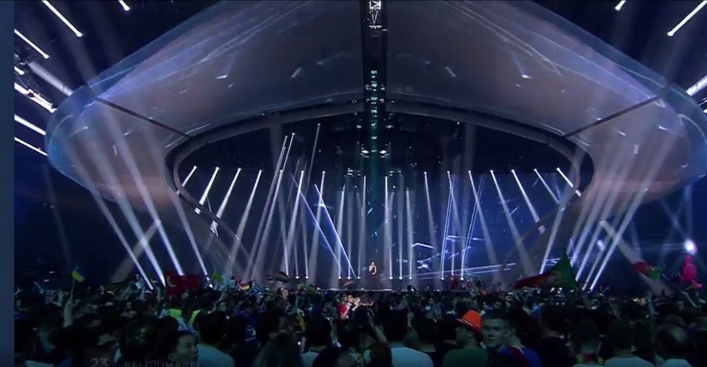 Eurovisiesongfestival - optreden Blanche in de finale