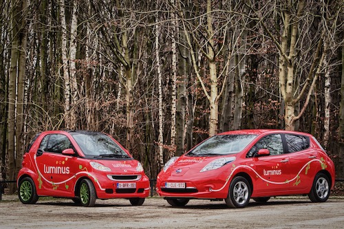 voitures électriques, marque Luminus