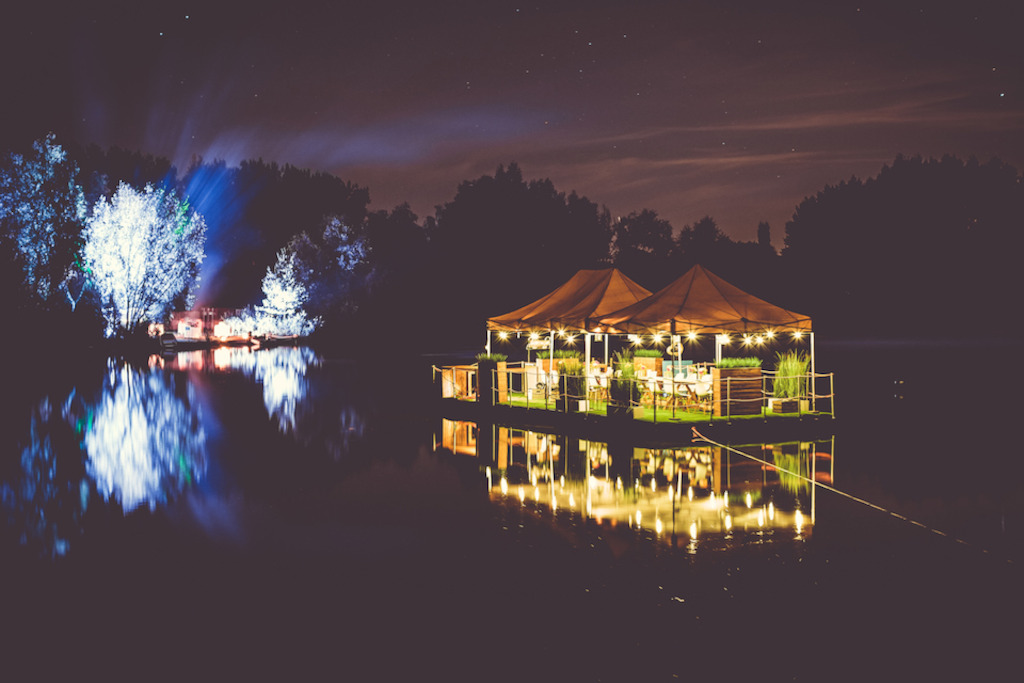 Dinner On a Lake