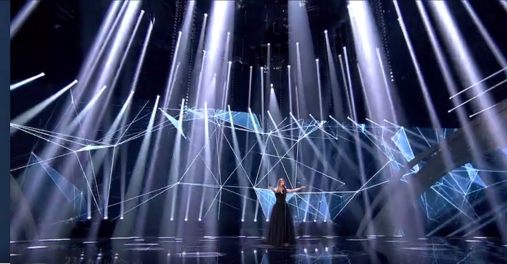 Eurovisiesongfestival - optreden Blanche in de finale