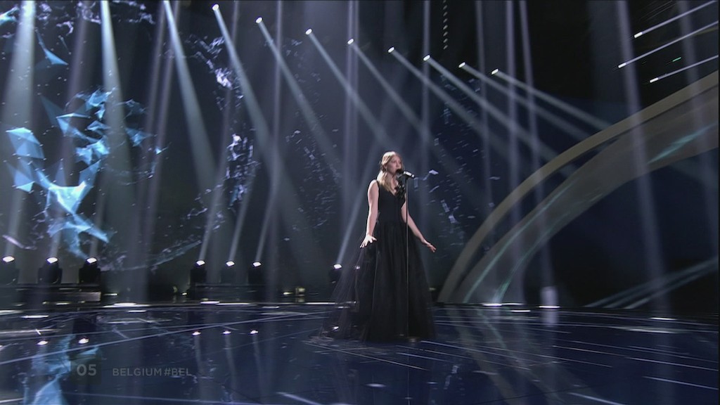 Eurovisiesongfestival - optreden Blanche in de finale
