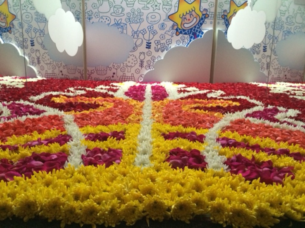 Tapis de fleurs @Skytree