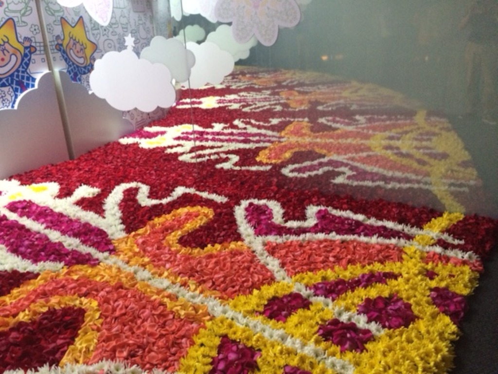 Tapis de fleurs @Skytree