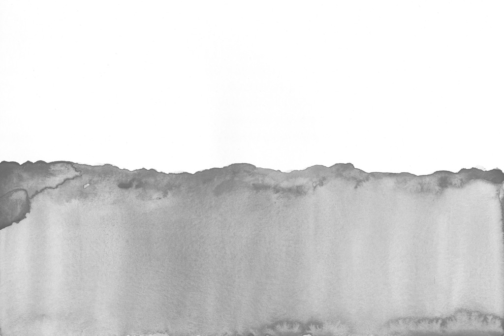 Grey Watercolour Wave