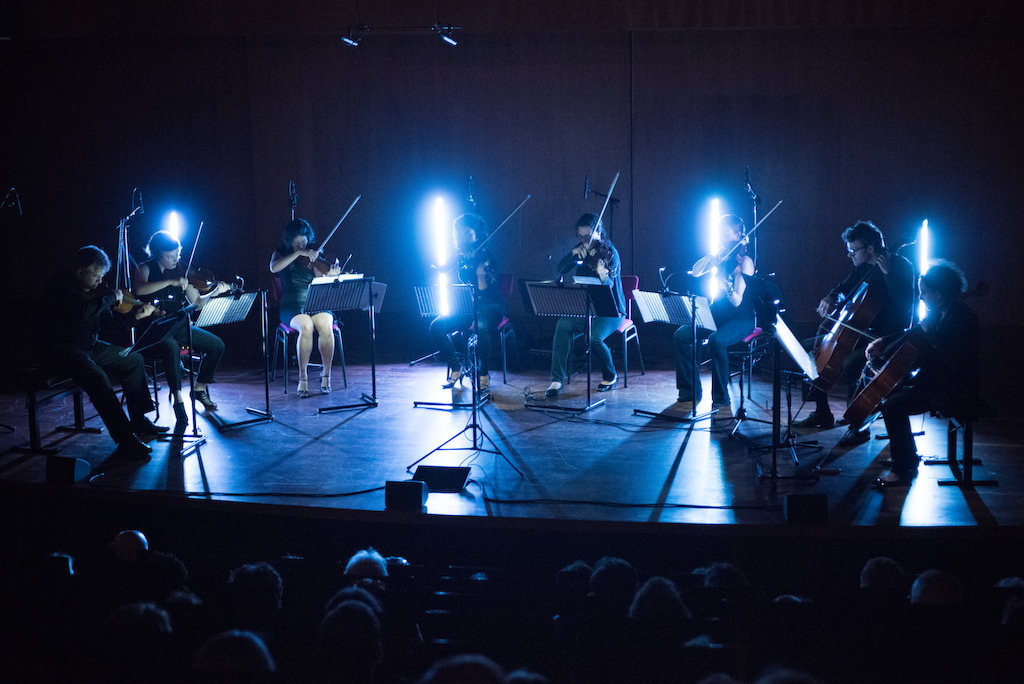 Opening Quatuor Bozzini en Oerknal! (c) Anna van Kooij