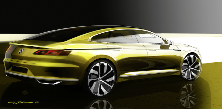 Wereldpremière van de Sport Coupé concept GTE in Genève