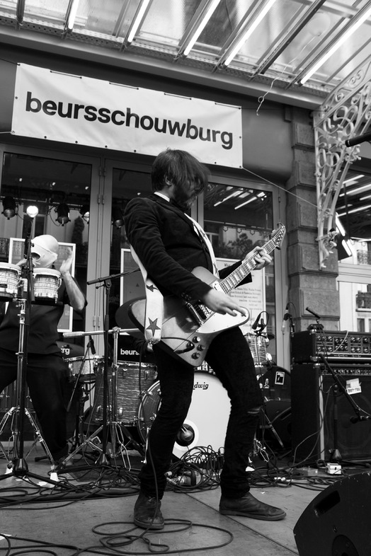 Sfeerbeeld, Autoloze Zondag 2014 - Op de foto: Fifty Foot Combo
