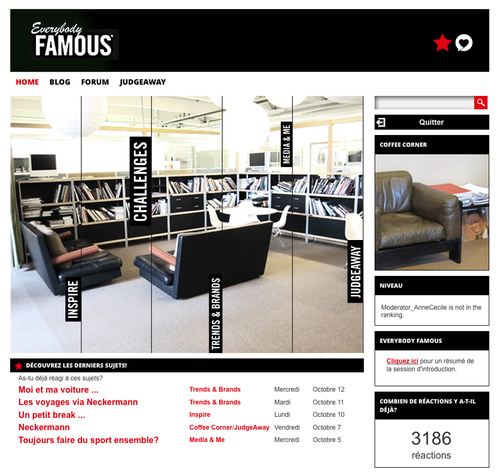 Home page