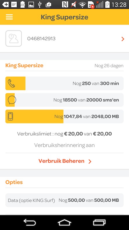Telenet Mobile app