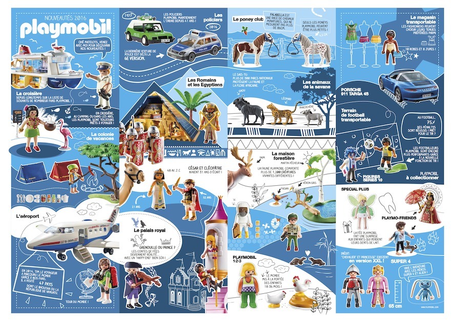 PLAYMOBIL® - Quoi de neuf et de chouette en 2016 ?