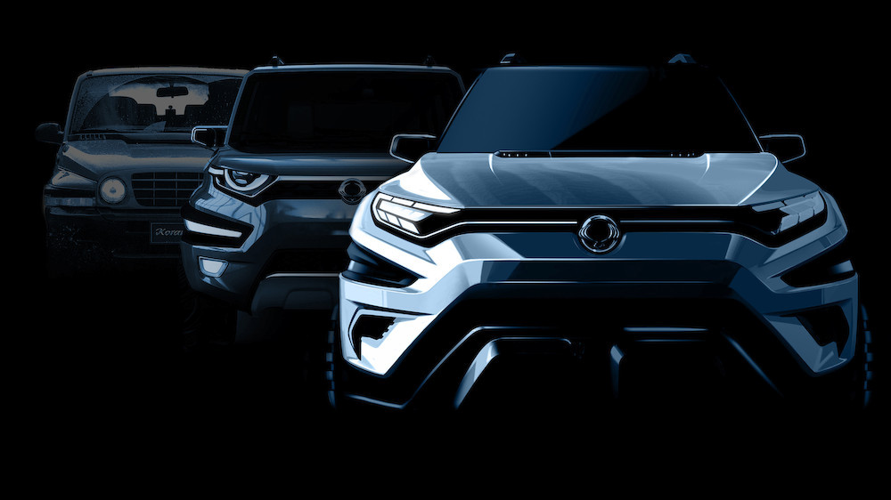 SSANGYONG PRESENTEERT XAVL MID-SIZE SUV CONCEPT IN GENEVE