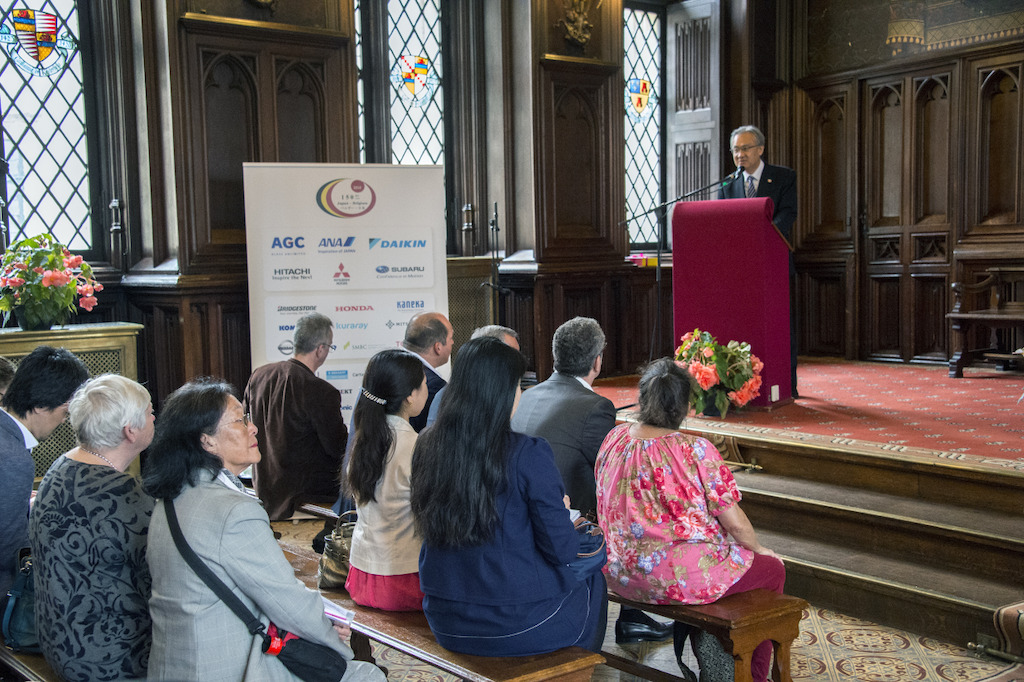 ©Wim Vanmaele - Ambassador of Japan to Belgium Masafumi Ishii