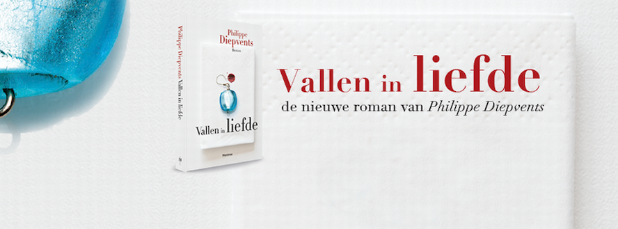 'Vallen in liefde': de nieuwe roman van Philippe Diepvents
