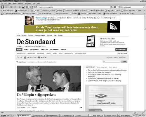 Online - Banner - Tom Lanoye