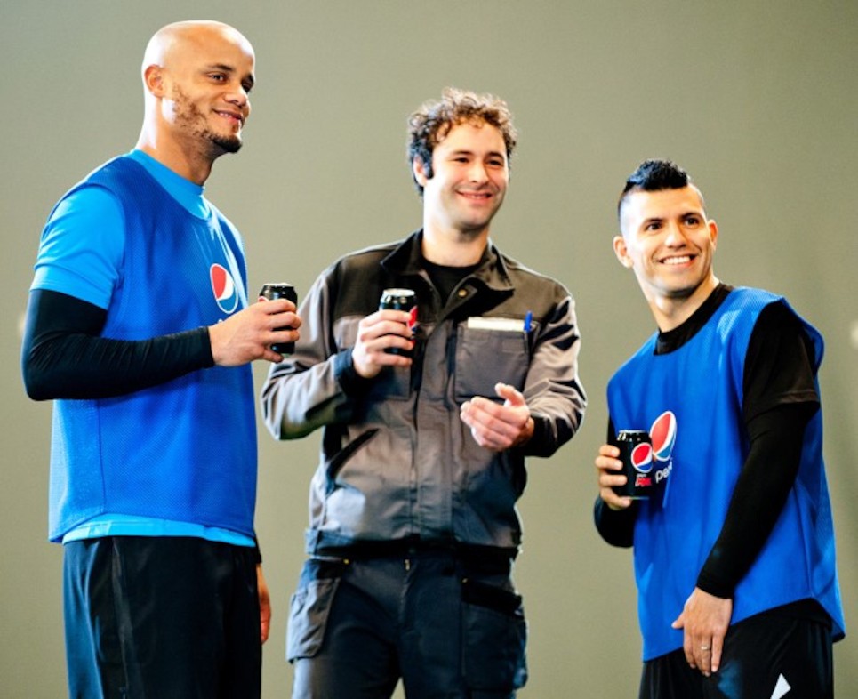 Vincent Kompany - Pepsi MAX Blue Card Campaign 2016