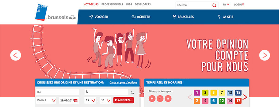 Prophets épargne des millions de clics aux usagers de la STIB