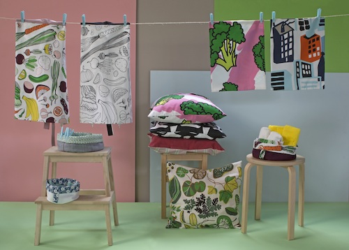 IKEA EN DE KRINGWINKEL ATELJEE GEVEN TEXTIELOVERSCHOTTEN TWEEDE LEVEN