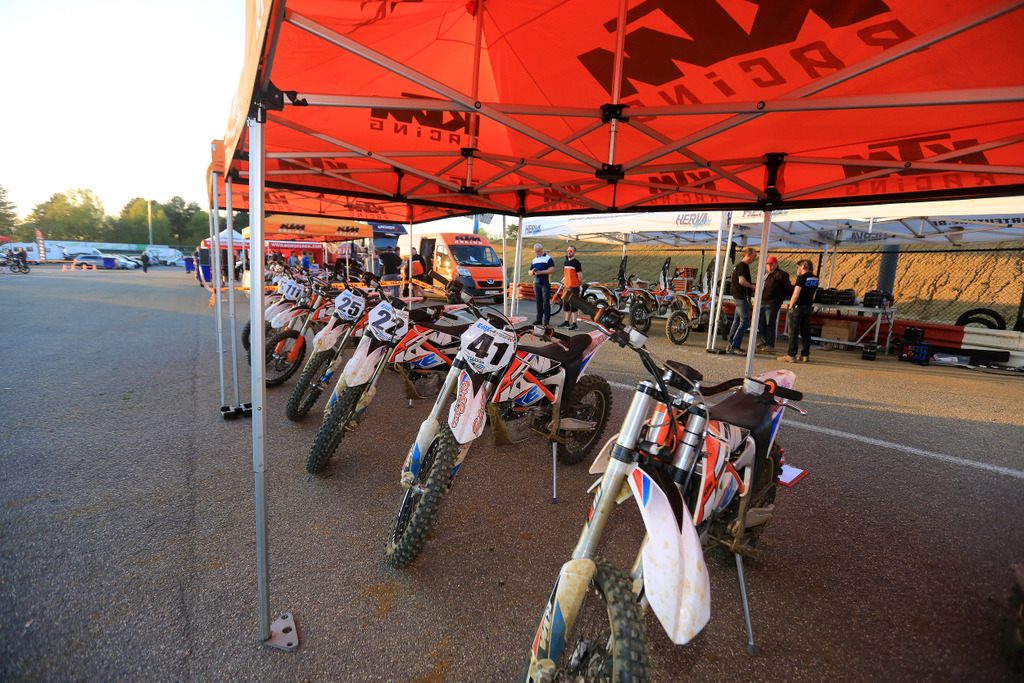 KTM Freeride E paddock, credit: CDS